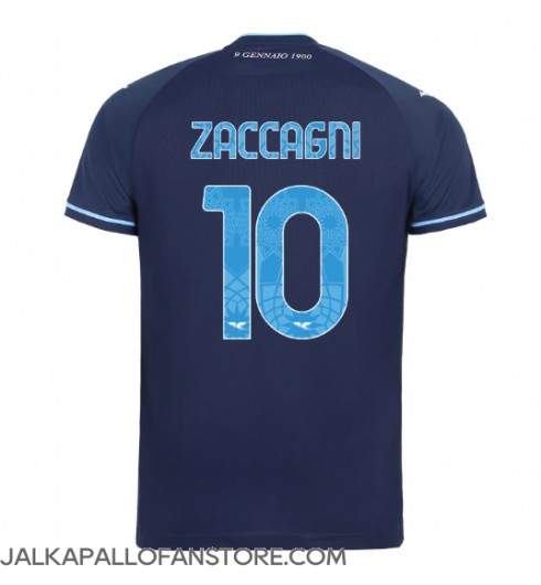 Lazio Mattia Zaccagni #10 Kolmaspaita 2025-26 Lyhythihainen Lazio Mattia Zaccagni #10 Kolmaspaita 2025-26 Lyhythihainen